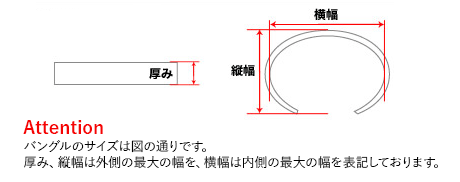 サイズ表の見方