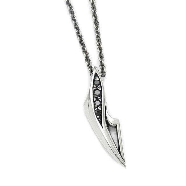 送料無料 シルバーペンダント 選べる天然石 ～ブラックキュービックジルコニア／キュービックジルコニア／サファイア(合成)～ [DT-310]