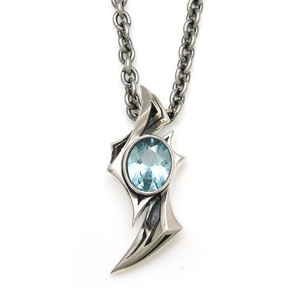 送料無料  スピネル×シルバーペンダント [DT-357SPG]