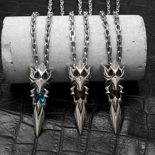 送料無料 【D.four -Wielder-】　ストーン×シルバーペンダント◇シルバーアクセスタイルマガジン Vol.22掲載アイテム [DF-016]