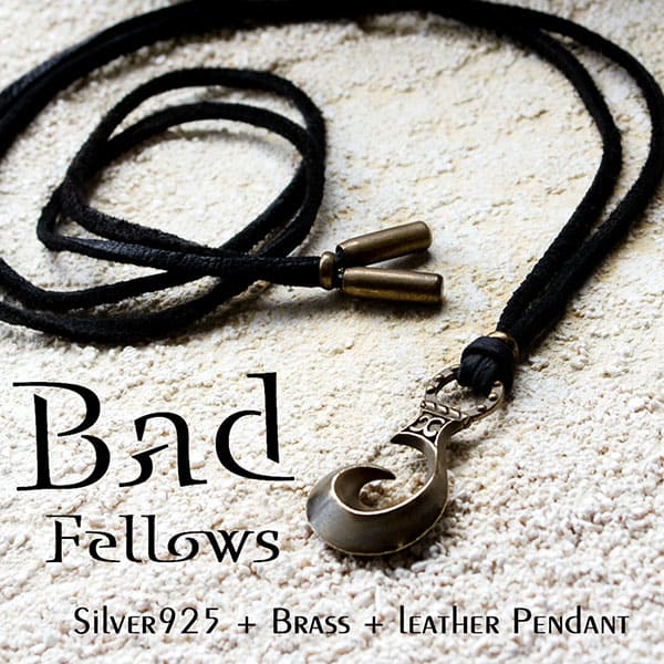 送料無料 【Bad fellows】　剣モチーフ 真鍮ペンダント [DT-205]