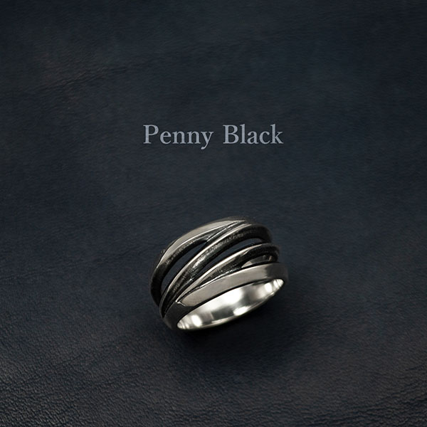 【送料無料】 PennyBlack シルバーリング メンズ レディス 指輪 クリスマス 誕生日 ギフト P-046